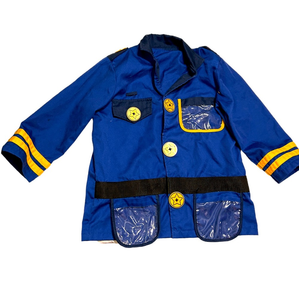 Melissa and Doug police uniform size 3-6